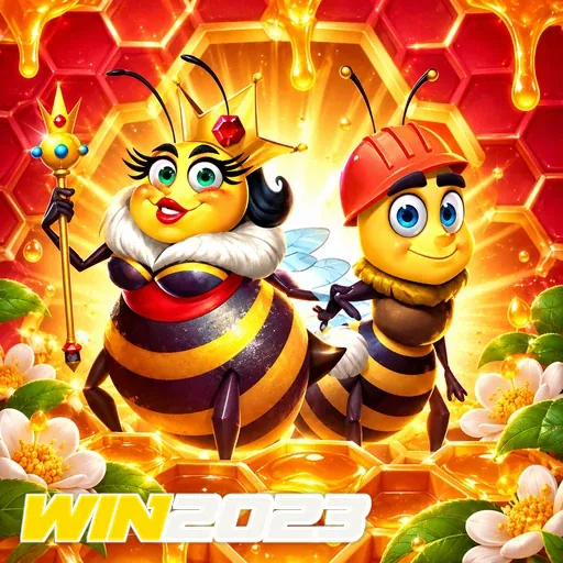 WIN2023 — ilustração de abelhas cartunescas