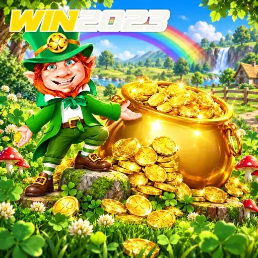 WIN2023 — ilustração de um duende com moedas de ouro