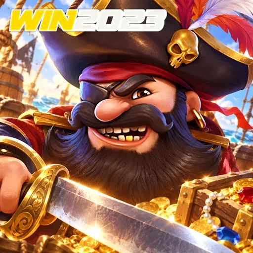 WIN2023 — ilustração de um rei pirata com espada